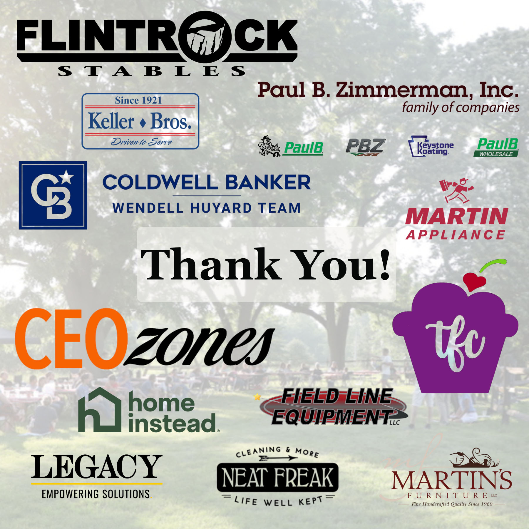 Lawn Party Sponsors